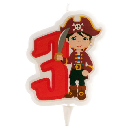 Bougie Pirate, de 1 à 6 ans