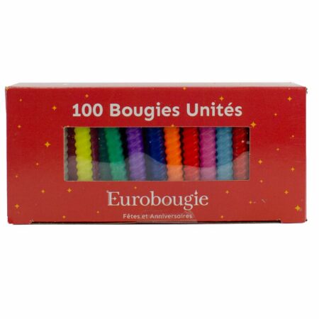 Bougies anniversaire "unité"
