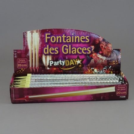Fontaines lumineuses 20 cm - Durée 90 secondes