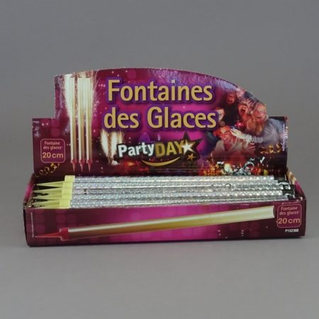 Fontaines lumineuses 20 cm - Durée 90 secondes