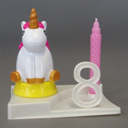 Miniature Emoji Licorne, FLamand Rose et Lama