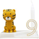 Miniature Animaux du Zoo Porte Clé Sonore LED