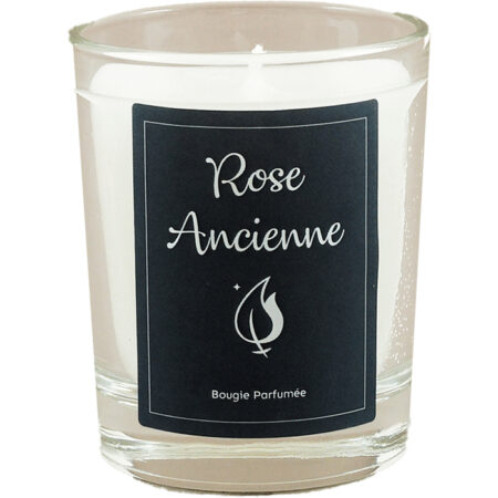 Bougie parfumée Rose ancienne, boite de 6