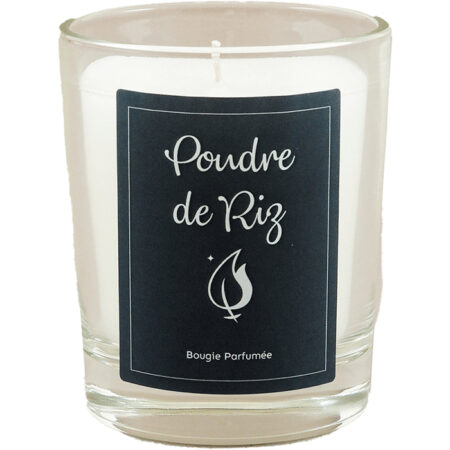 Bougie parfumée Poudre de riz, boite de 6