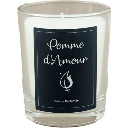 Bougie parfumée Pomme d'amour, boite de 6