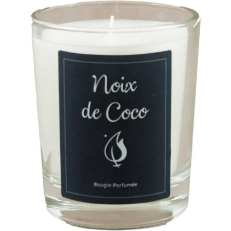 Bougie parfumée Noix de coco, boite de 6