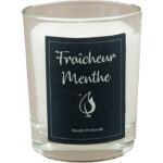 Bougie parfumée Fraicheur menthe