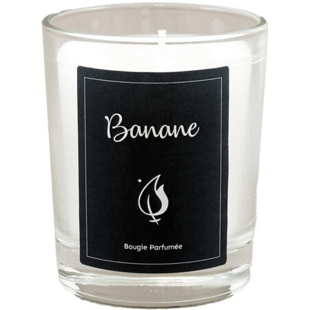 Bougie parfumée Banane, boite de 6