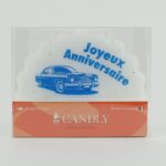 Bougie anniversaire originale - Voiture